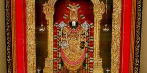 Sri Tirupati Balaji Tanjore Painting