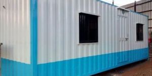 Rectangular Portable Office Cabin