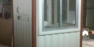 Square Portable Security Cabin