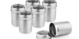 Stainless Steel Masala Container Set