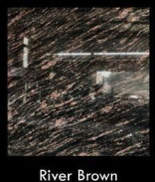 River Brown Granite Stone