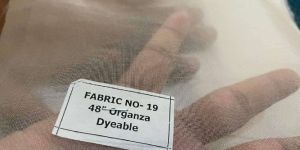 Dyeable Organza Fabric