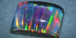 Glossy Opal Gemstone