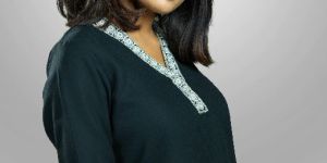 Georgette Kurti with Palazzo