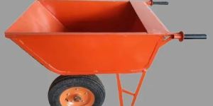 Mild Steel Double Wheel Barrow