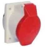 Panel Mounting Socket Straight 410306