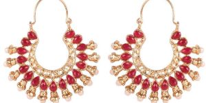 Embossed Indian Ethnic Earring