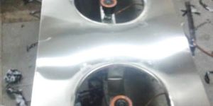 Stainless Steel Three Burner Range