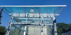 Laminated Glass Skylight Work