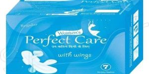 Womens Perfect Care Sanitary Pads with Wings
