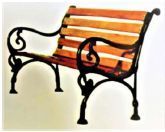 Cast Iron Garden Bench