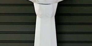 Supreme Set Plain Series Pedestal Wash Basin