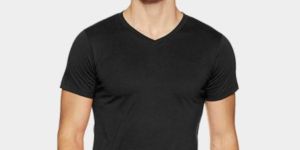 Mens Plain V Neck T-Shirts
