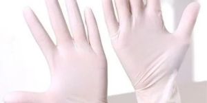 White Vinyl Gloves