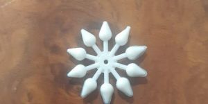 10 Mogra Plastic Artificial Flower