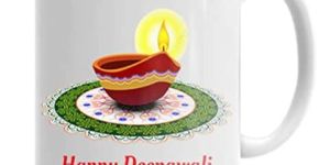 Happy Diwali Mug/Diwali Mug/Diwali Mug Gift/Diwali Gifts/ Diwali Gifts for Family and Friends