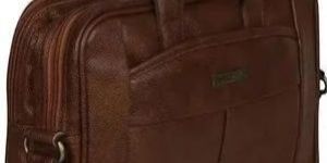 Faux Leather Laptop Bag