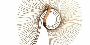 BRASS PEACOCK STATUE