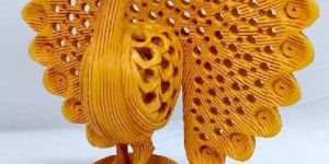 Dancing Peacock Statue