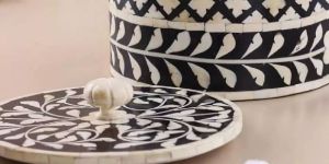 Bone Inlay Jewellery Box