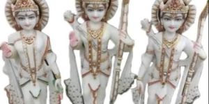 Marble White RAM Darbar Statue