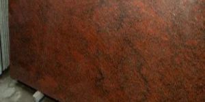 Red Polished Granite Slab