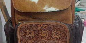 Brown Leather Backpack Bags