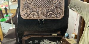 Printed Leather Shoulder Bags