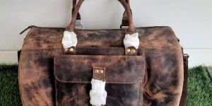 Trendy Leather Travel Bags