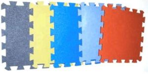 Rubber Interlocking Tiles