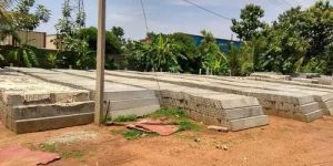 Cement Step Compound Wall