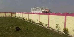 Prestressed RCC Wall