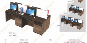 Wooden Office Workstation