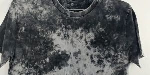 T-Shirt With Special Wash of Lava Dyes & Ball Acid Wash