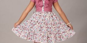Girls Printed Frocks