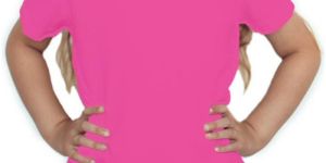 Girls Round Neck T-Shirt