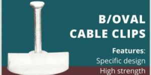 B/Oval Cable Clips