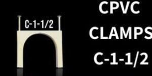 C- 1-1/2 CPVC Double Nail Clamp