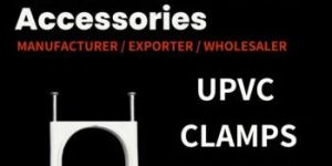 U-1-1/2 UPVC Double Nail Clamp