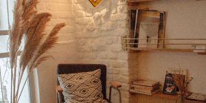 Wooden Hanging Light