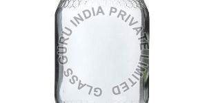 Honey Comb Glass Jar