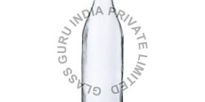 Milk Round Glass Bottle