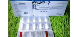 Tolperisone Hydrochloride and Diclofenac Sodium Tablets