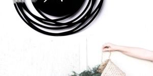 Wooden MDF Wall Clock