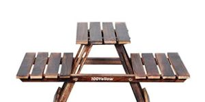 Wooden Planter Stand