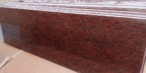Ruby Red Granite Slabs