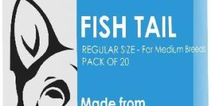 Pack of 20 Fish Tail Dog Chew