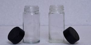 Spice Square Glass Jar