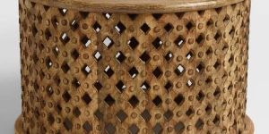 Wooden Carving Stool