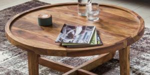 Wooden Round Center Table